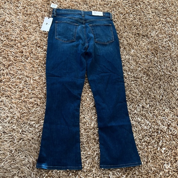 7 For All Mankind High Waist Slim Kick AU8512005 Mohr Size 29 - Picture 9 of 11